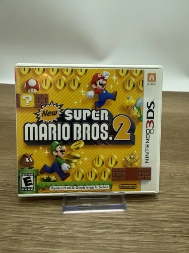 New Super Mario Bros 2 Nintendo 3DS CIB Complete Tested US Version