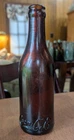 VINTAGE Amber Coca-Cola, Norfolk VA, Tooled Top Base Script Soda Bottle, RARE