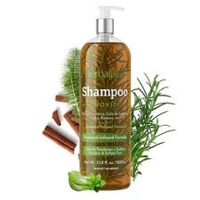 1,000ML Minoxidil 5% shampoo W/ Pcs of Rosemary ,Cinnamon, Aloe, Mint Botanicals