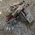 Hasbro Star Wars Vintage Collection Republic Gunship Vehicle 3.75" Scale READ