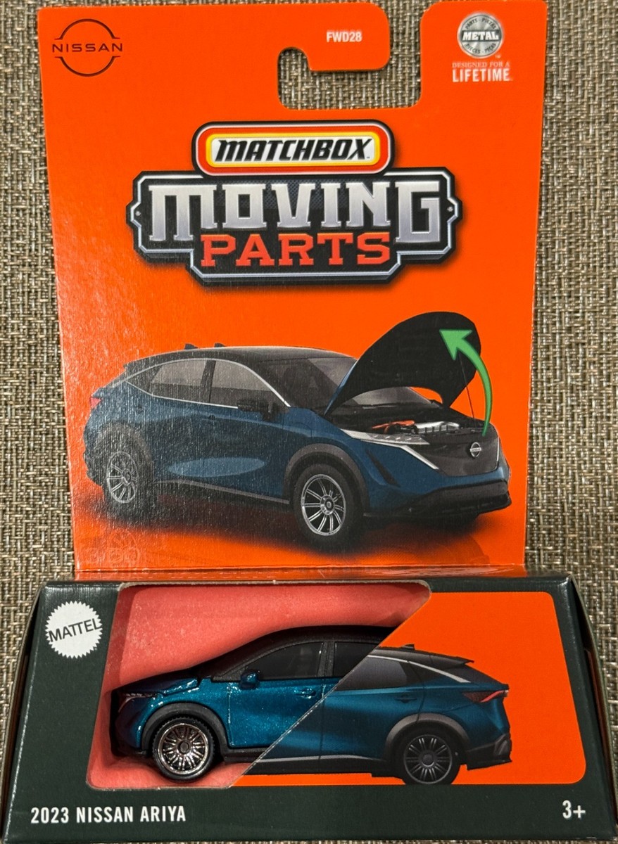 2025 Matchbox Moving Parts 2023 Nissan Ariya , Aqua Blue , Free