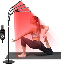 Red Light Therapy Lamp with Stand, 660nm Red 850nm Infrared Light for Body