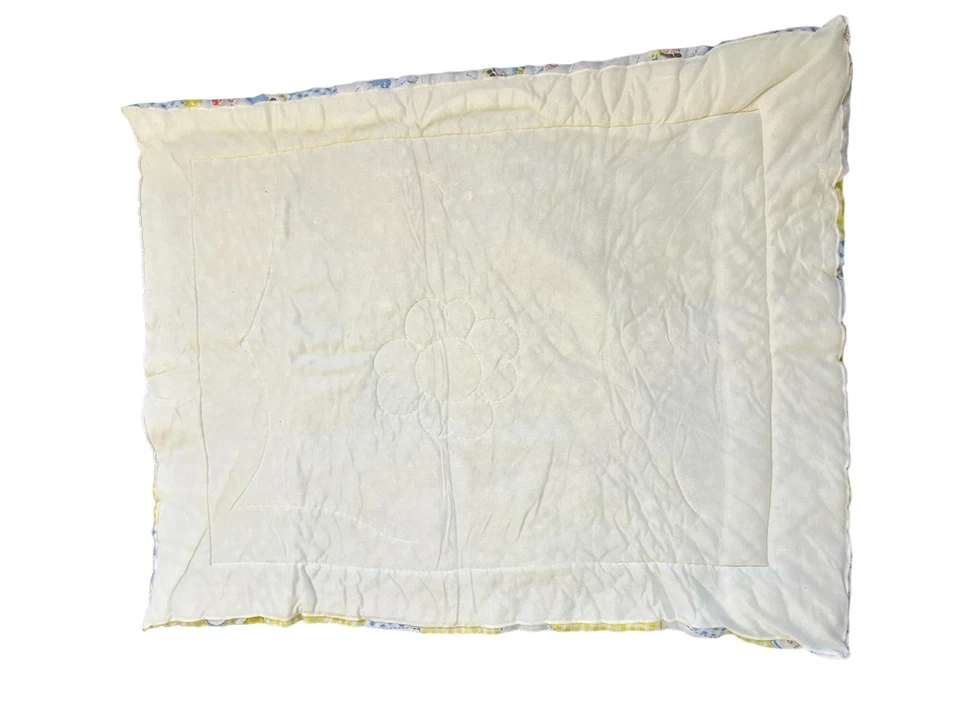 Manta Edredón Bebé Raggedy Ann Andy 30x40 Escena Caballo Let’s Be Friends Love One Foto 3 de 4