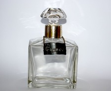 Vintage geschliffene Glas Decanter Karaffe WMF Bienenkorb Montur versilbert 50er