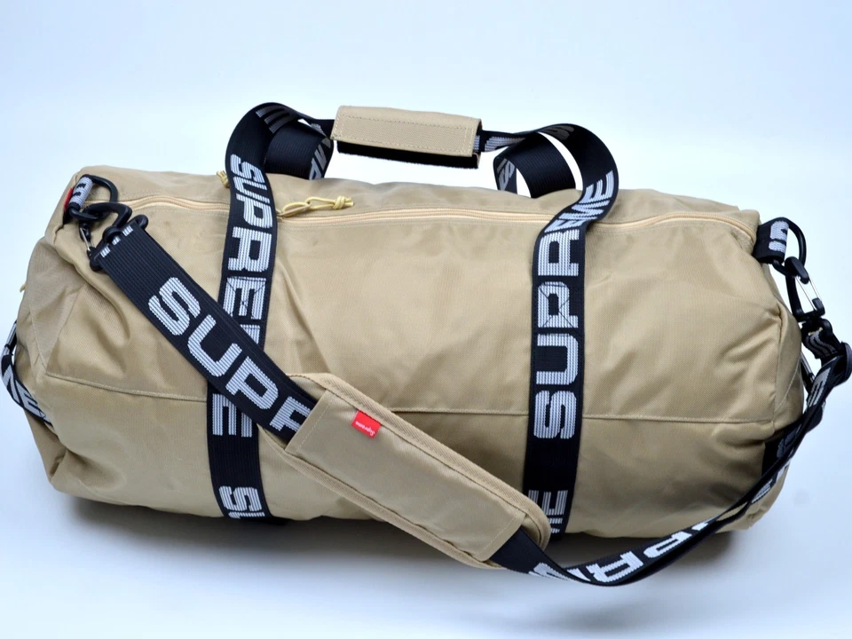 supreme duffle bag ss18 tan - Image 2 of 4