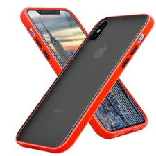 Case for Apple iPhone X / XS Hybrid Protection Cover TPU Silicone Matt