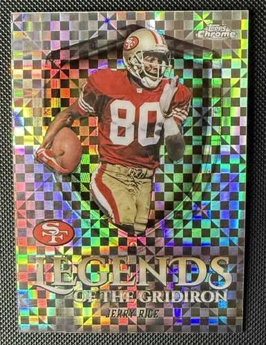 2025 Topps Chrome Jerry Rice Base (RAW)
