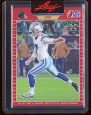 2023 Leaf Metal Pro Set Holo Foil Refractor XRC Rookie /300 Brandon Aubrey