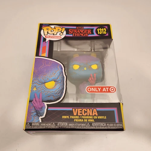 Funko Pop Stranger Things Vecna Black Light Brand New Ship In Secure Box