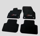 Original Audi RS3 floor mats type 8Y from 2021 RS mats velour mats fabric mats