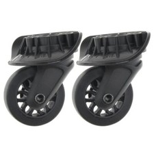 1 Pair Swivel Suitcase Luggage Wheels Replacement Casters for Travel Bag A90,