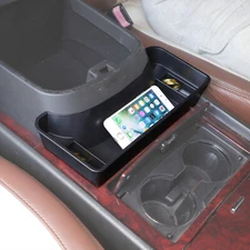 Front Center Console Armrest Storage Box Organizer For Cadillac Escalade 2007-14