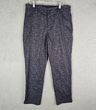 Slazenger Mens Pants Gray Size 32x32 Golf Pant Stretch Polyester Blend