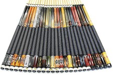 SET OF 25 POOL CUES New 58" Canadian Maple Billiard Pool Cue Stick PLUS SHIPPING