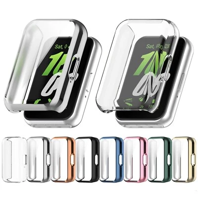 MARKENLOS Hard TPU Hülle Für Samsung Galaxy Fit 3 Full Cover Case Displayschutz Schutzglas