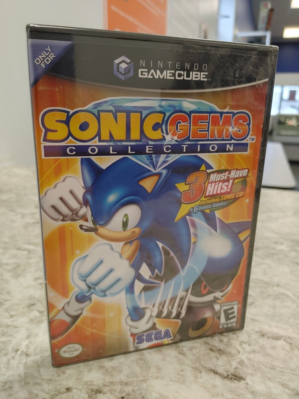 Brand New SONIC GEMS COLLECTION Nintendo GAMECUBE Game SEALED