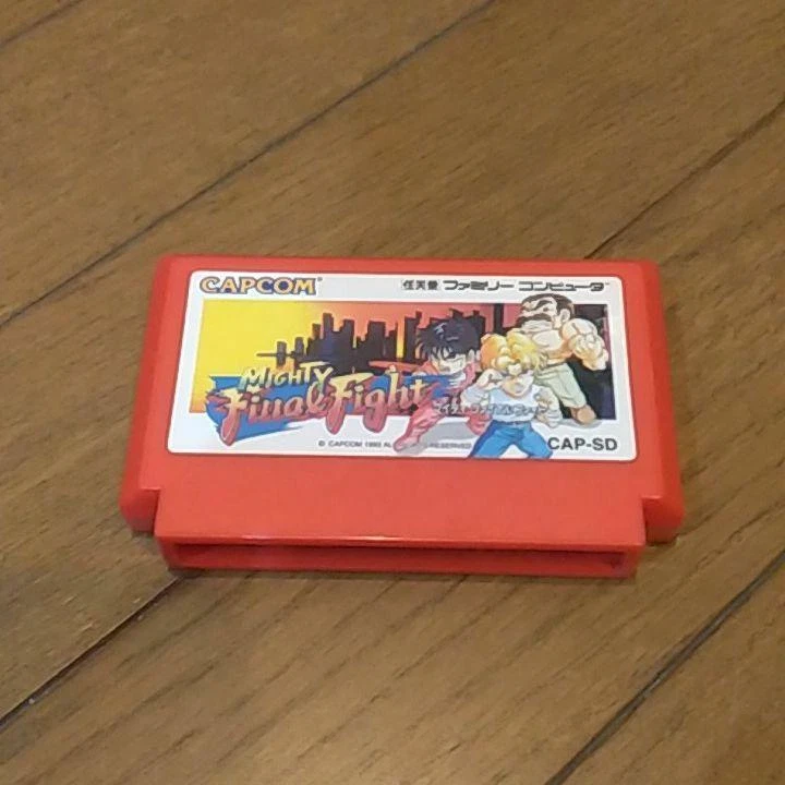 Mighty Final Fight NES gioco Nintendo raro vintage autentico