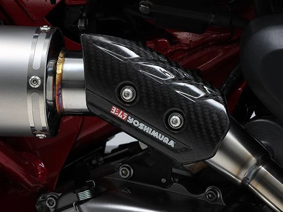 Yoshimura Exhaust Heat Shield Carbon Fibre Honda Monkey 125 2018 - 2021 |  eBay