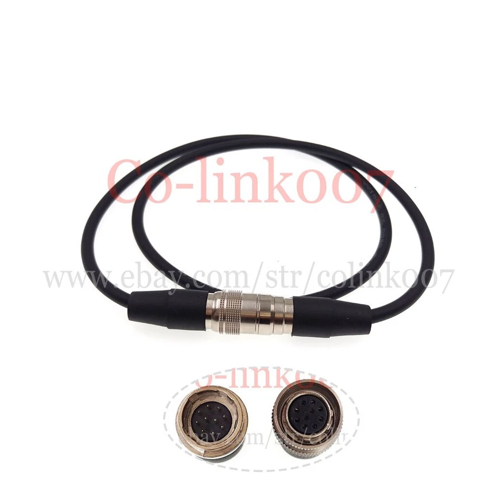 Panasonic RCP RC10 Remote Control EXTENSION Cable 10 Pin Hirose Male to Female - Image 2 of 4