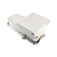 Speedway Steel Racing Oil Pan 6267 Fits Chevy Ii Nova Sbc 6qt Chrome