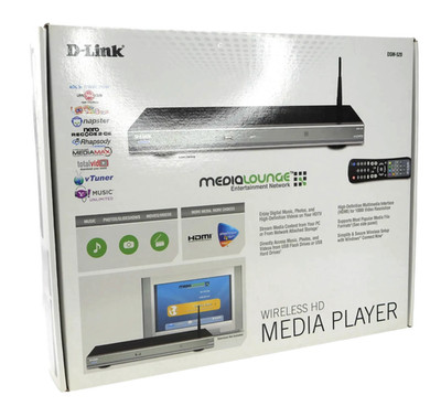D-Link DSM-520 Wireless HD Media Player - Free Shipping