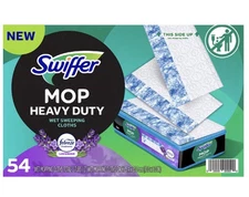 Swiffer Sweeper HD Wet Cloth 54 Count Refill