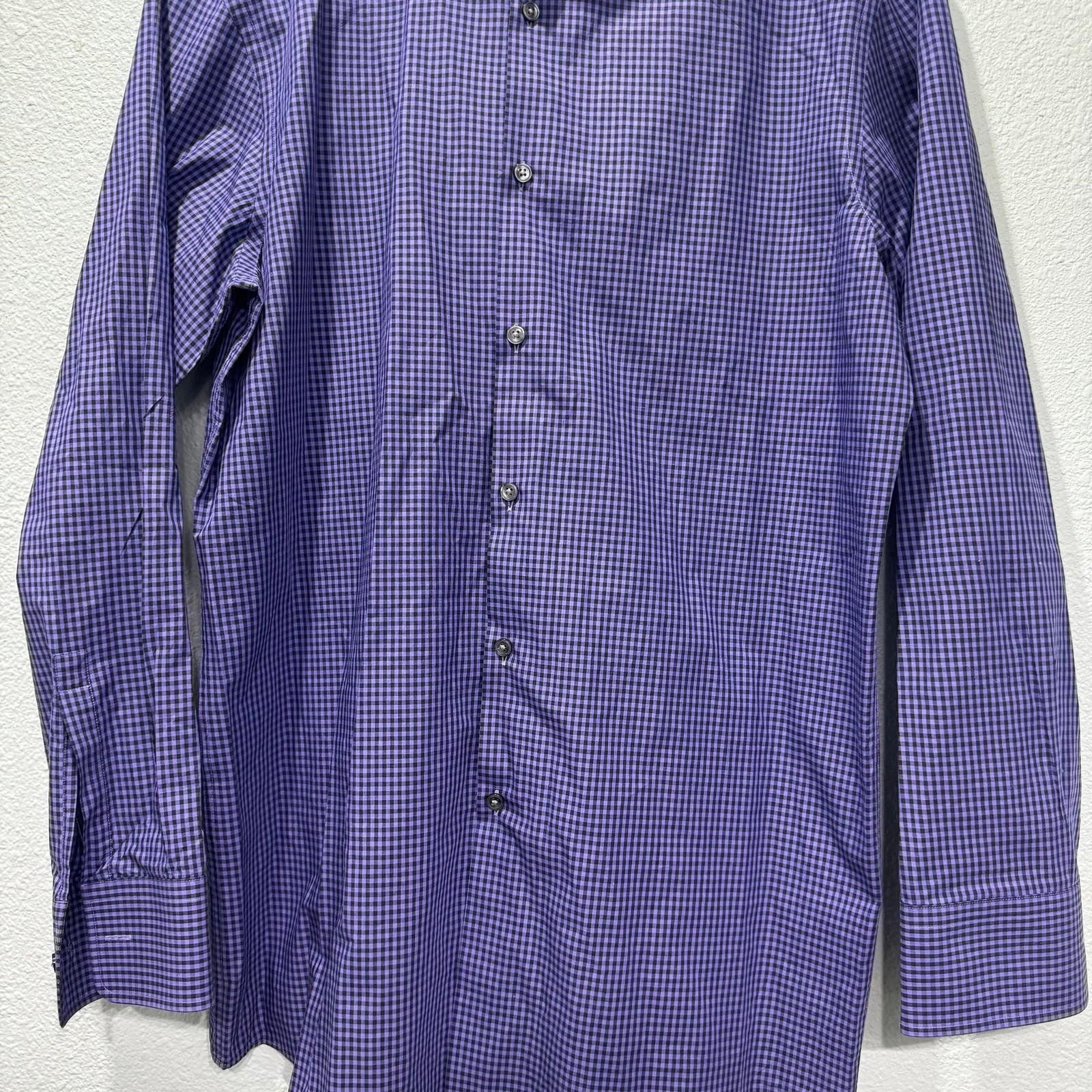 Hugo Boss Men's" Miles US" Sharp Fit Plaid Long Sleeve Dress Shirt, thumbnail 2