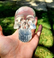 Crystal Skull Clear Resin Skull Halloween Decorations Crystal Skull Resin Cryst