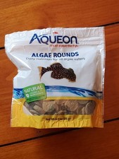 Aqueon Bottom Feeder Fish Food Tablets, 3-Ounce Pouch OPEN, BARELY USED 