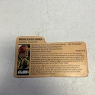 G.I. Joe File Card Tollbooth