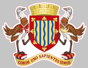Coat of Arms of Cambridgeshire County Council Self Adhesive Vinyl Sticker