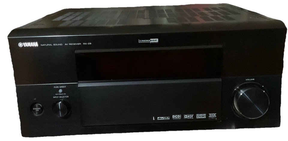 Yamaha RX RX-Z9 9.1 Channel 170 Watt Receiver No Remote  - Image 2 of 2