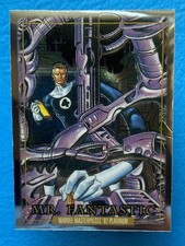 Mr. Fantastic 2024 Skybox Marvel Masterpieces 92 Platinum #59