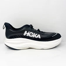 Hoka One One Mens Skyflow 1155117 BWHT Black Running Shoes Sneakers Size 12 EE