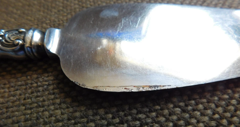 Servidor de pastel Gorham Sterling Handle ESTRASBURGO - Ligero daño en el borde Foto 2 de 4