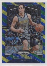 2019-20 Panini Prizm Choice Blue Yellow & Green Bojan Bogdanovic #218 00a0