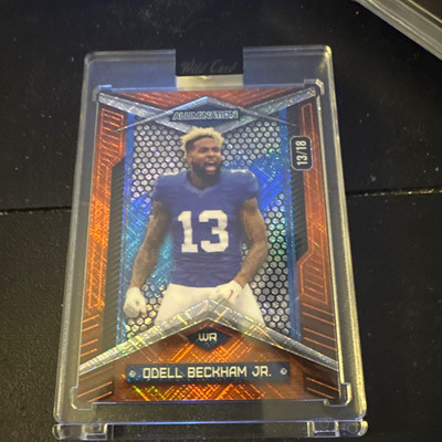 Wild Card 2026 Odell Beckham Jr. Alumination JRHC-OB Giants NFL 13/18