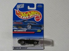 Hot Wheels 1999 '58 Corvette #1092 Black Sealed