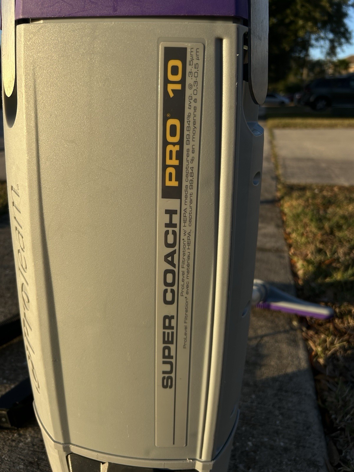 ProTeam Super Coach Pro 10 Backpack Vacuum Commercial, 2-pc Wand Tool ,1073110