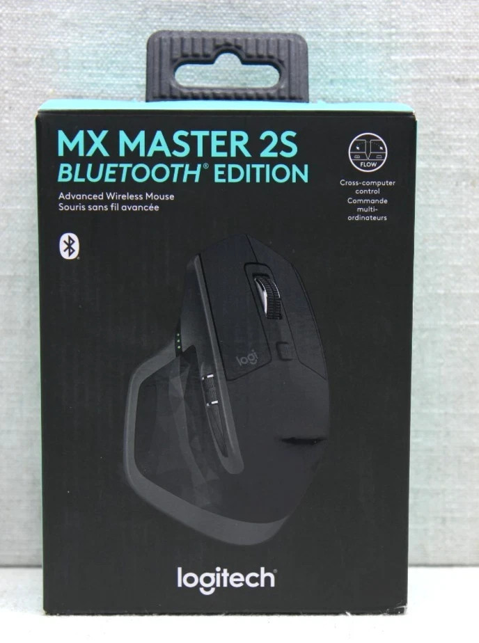 New - Logitech MX Master 2S Bluetooth Edition Wireless Mouse Black