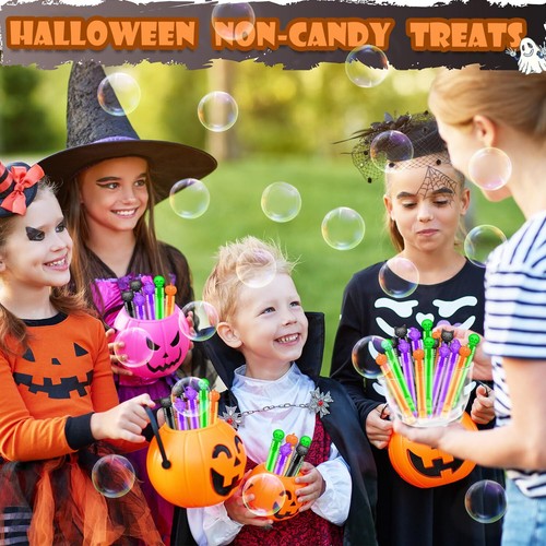 Halloween Mini Bubble Wands for Kids 20 PCS Party Favors Prizes Toys Gifts fo... - Picture 5 of 6
