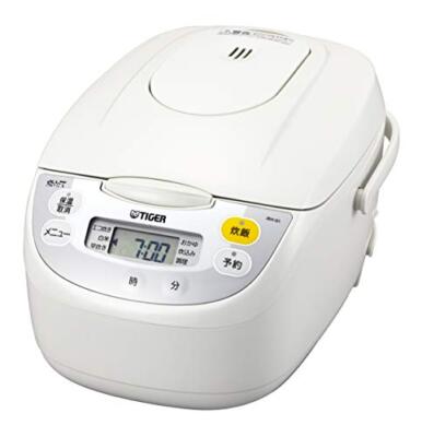 TIGER 炊飯器 JBH-G101-W 25年製　リコールなし Tiger (cook 5.5 Go) microcomputer rice cooker White TIGER JBH-G101