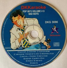 DK KARAOKE MILLENNIUM - APPLAUSE SERIES 3086 - 80'S POP HITS - VOL 3 - BAD BOYS