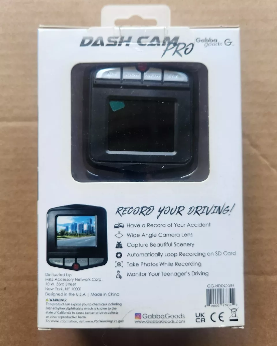 dash cam gabba goods