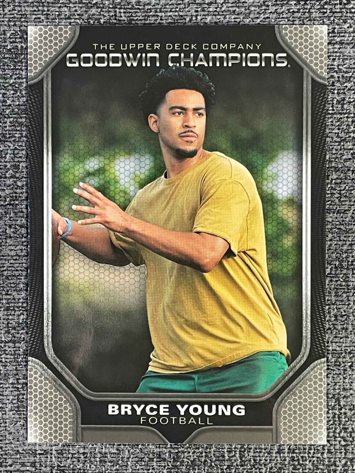 Bryce Young 2024 Upper Deck Goodwin Champions Glossy Black #5 Football