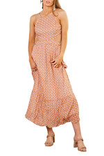 Mink Pink Vita Backless Maxi Dress in Multiress in Multi Size L