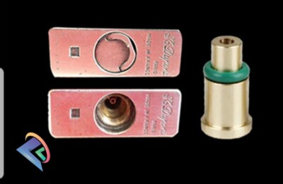 ST DuPont Feuerzeug Gas Nachfüll Adapter Leitung 1 große Modelle rote Kappe funktioniert neu #1