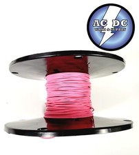 20 awg TXL HIGH TEMP AUTOMOTIVE POWER WIRE STRANDED COPPER USA - PINK 100 FT