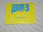 Vintage Super Mario Bros 3 Instruction Manual ONLY for Nintendo NES *READ*