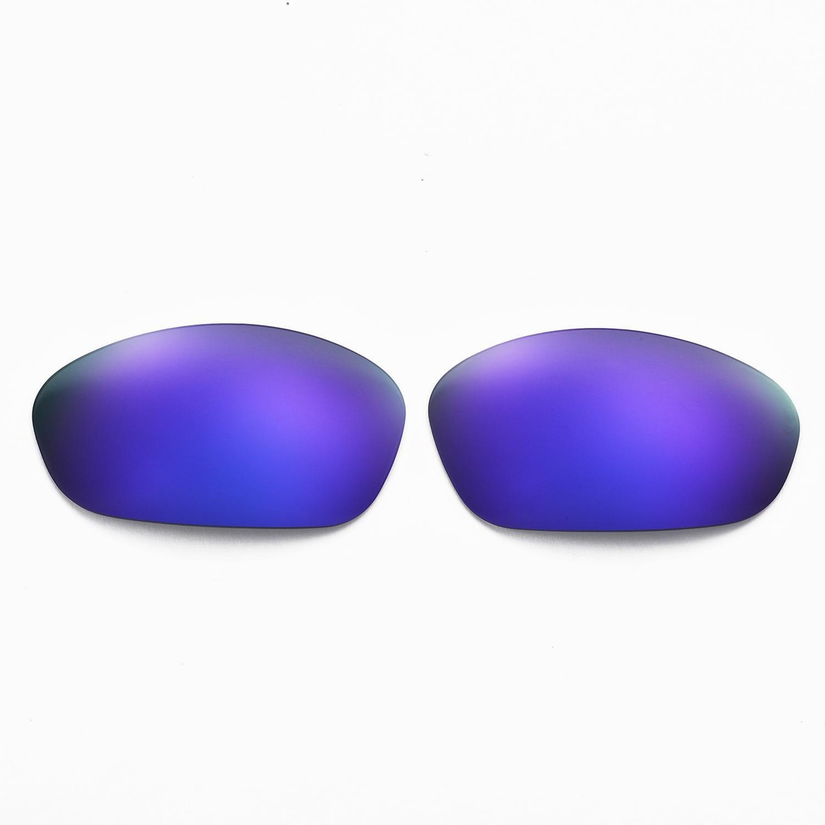 Walleva Purple Polarized Lenses And Purple Earsocks For Oakley